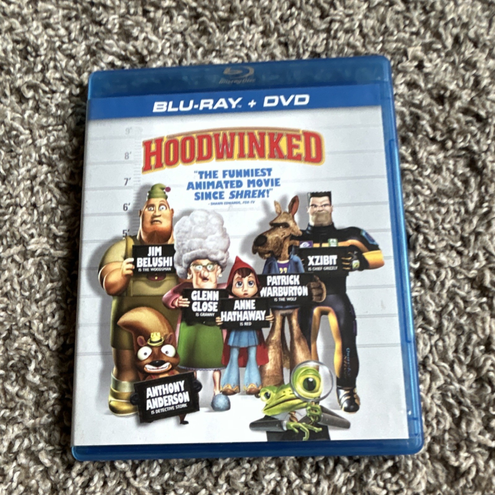 Hoodwinked Blu-ray + DVD rare out of print