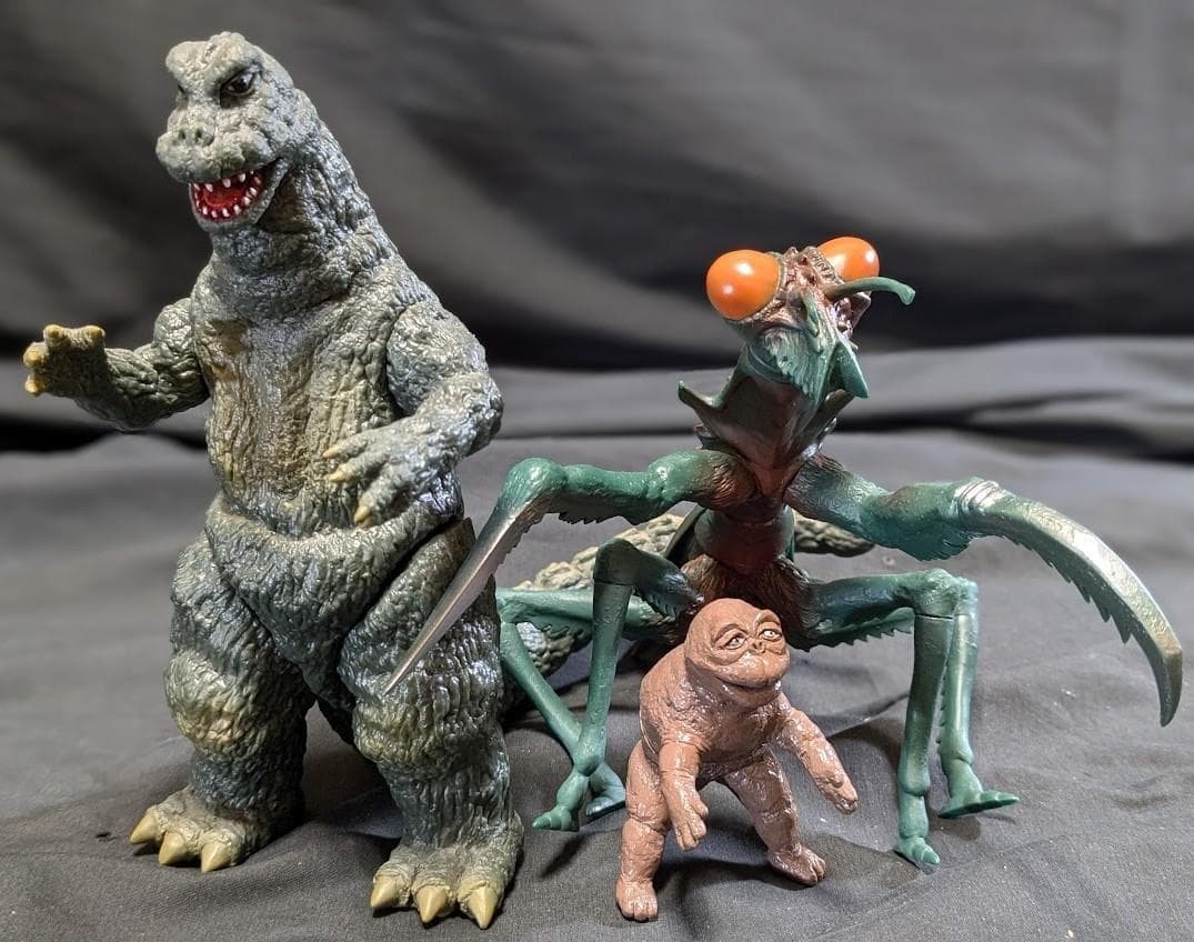 Godzilla Minilla Kamacuras Godzilla s Son (Y.MSF) Sofubi 3 Piece Set