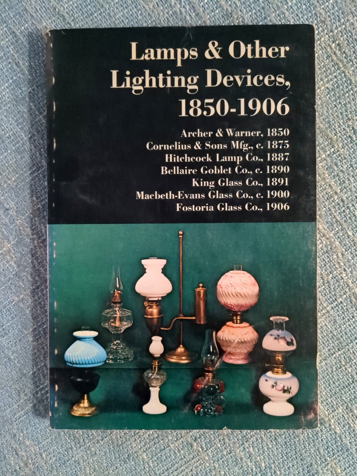 Lamps & Other Lighting Devices 1850-1906  Dated 1972