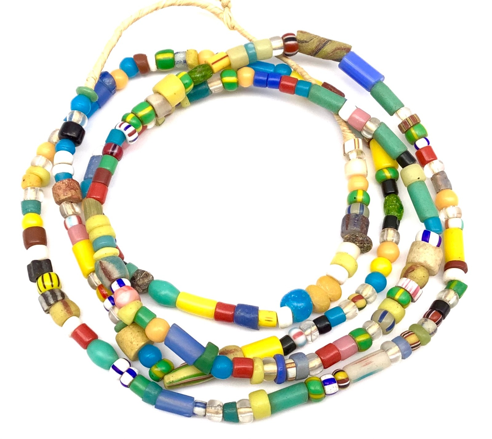 Antique African Beads Venetian Glass African Trade Beads-#1774