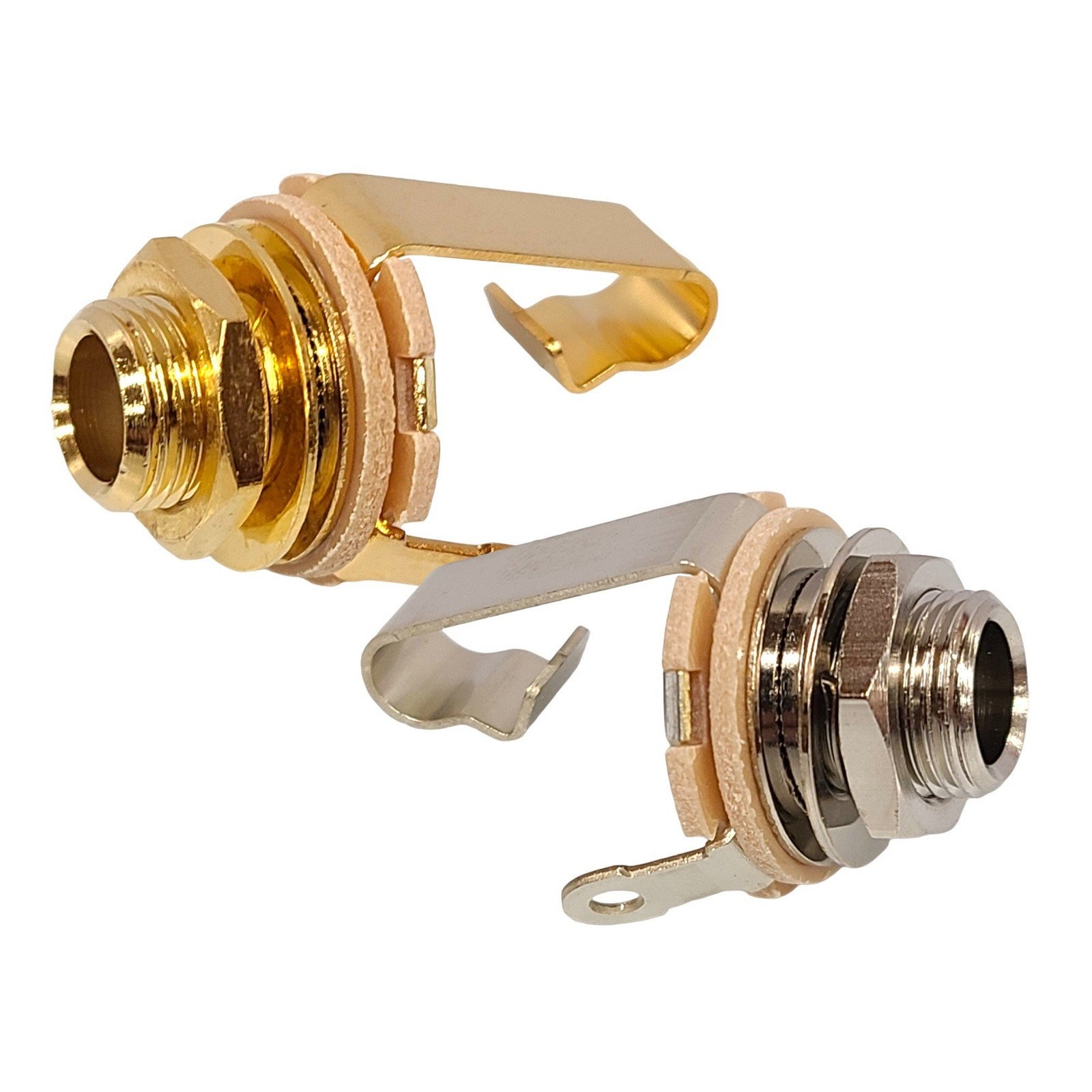 Switchcraft Mono Instrument Jack Electric Guitar 1/4" Gold or Chrome