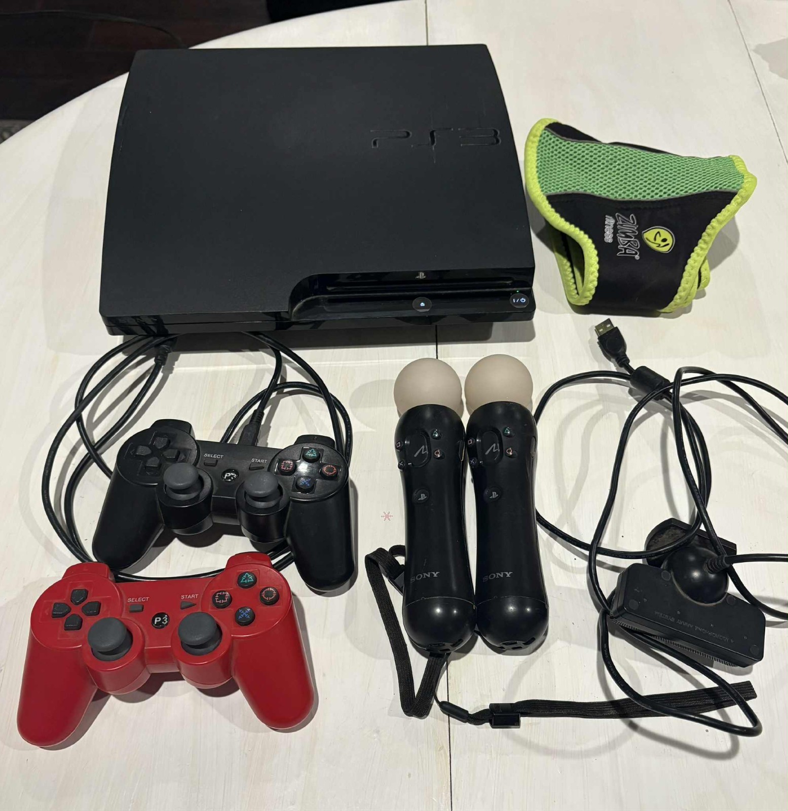 PS3 Slim Console w/ Playstation Move (Used)