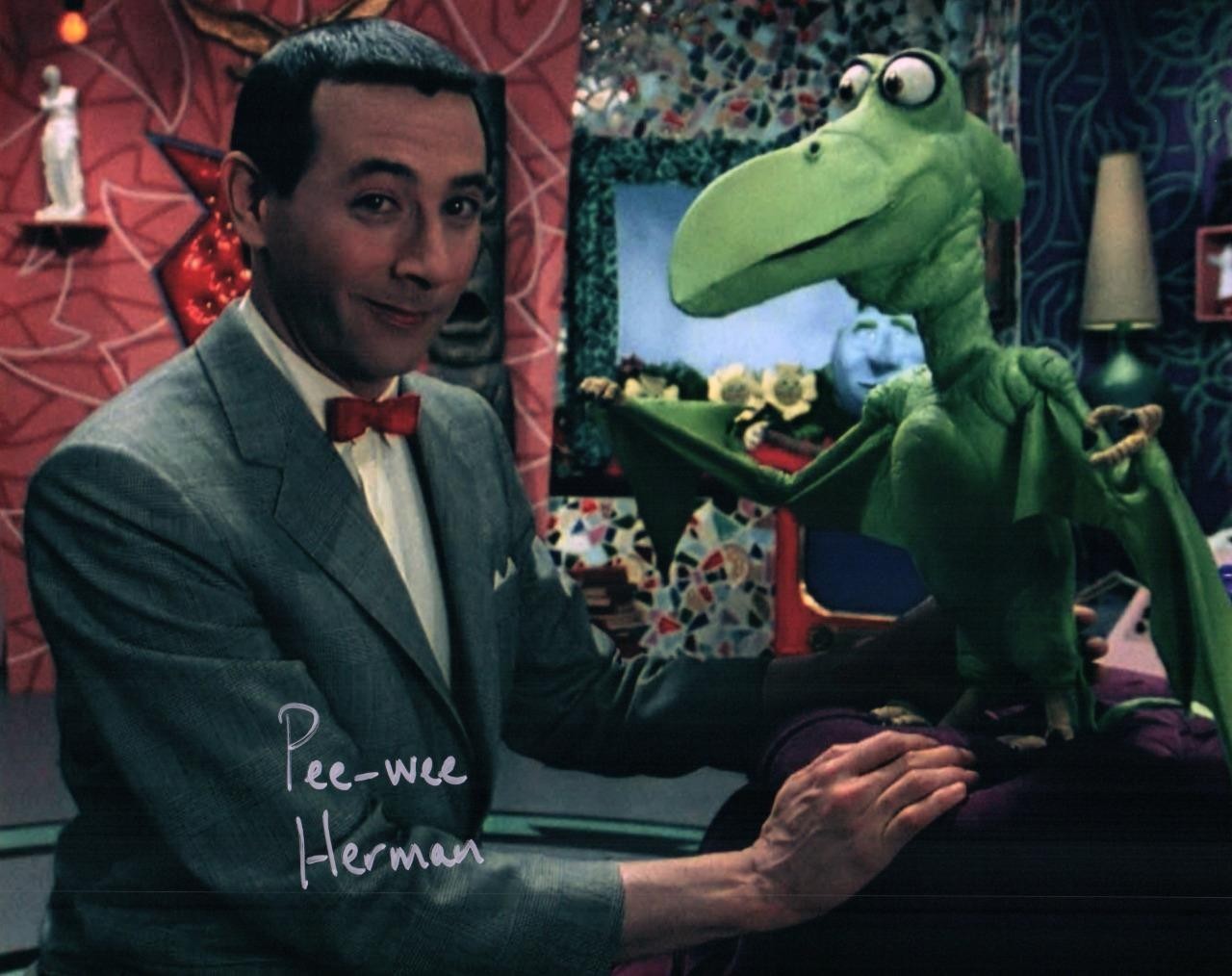 Pee Wee Herman 8.5x11 Signed Photo Reprint