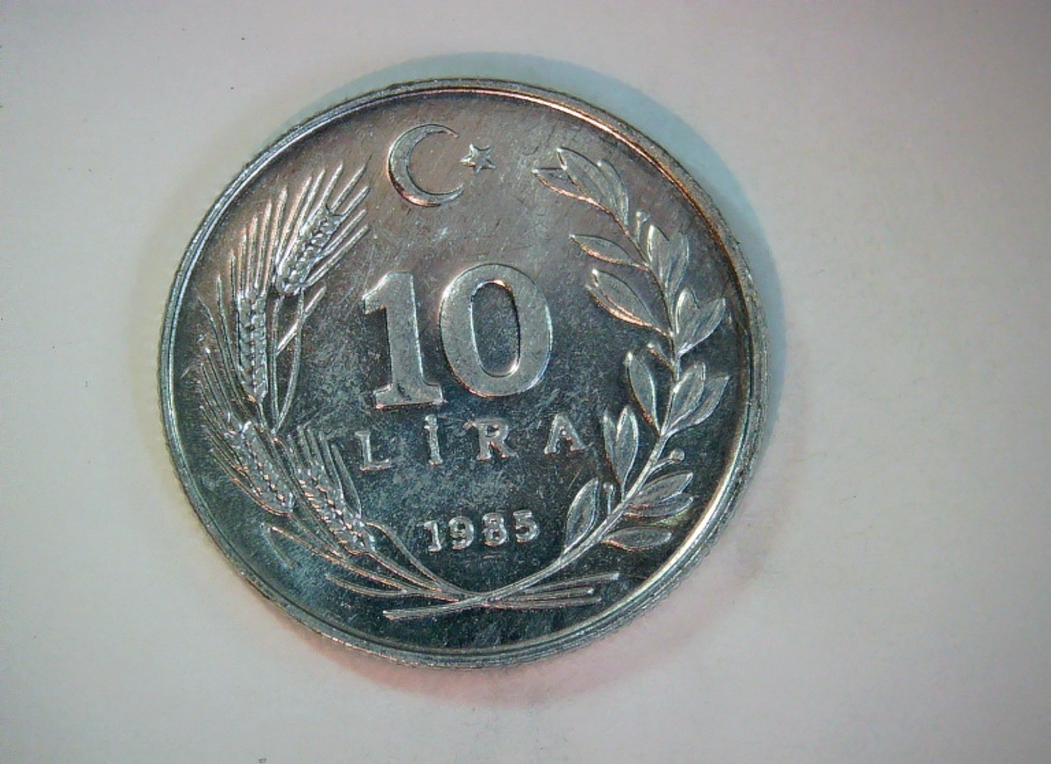 Turkey 1985 10 Lira Republic of Turkey (Atatürk portrait) 10 Lira Coin