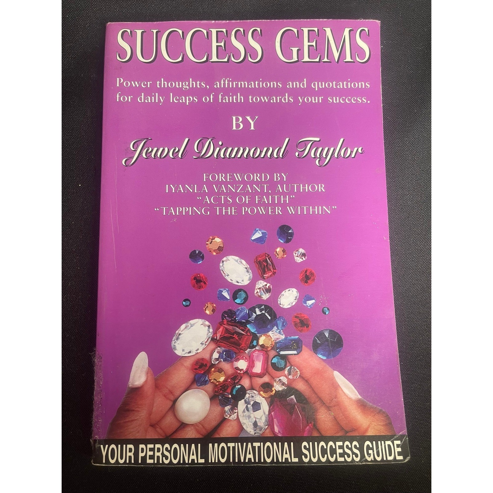 Success Gems Jewel Diamond Taylor Motivational Self Help Book Power Affirmations