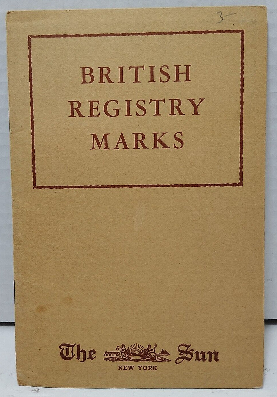 British Registry Marks by Charles Messer Stow - The New York Sun - Paperback