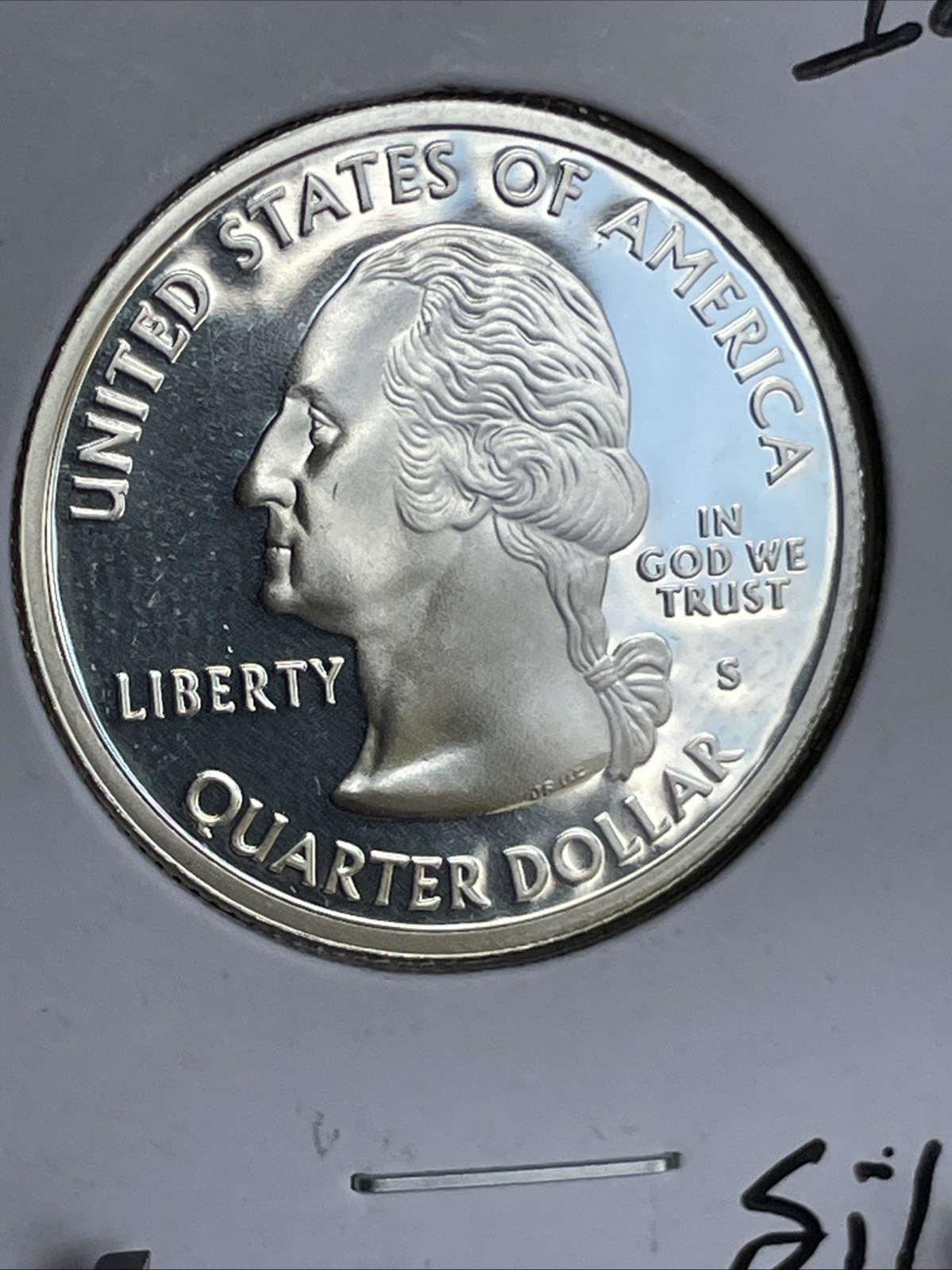2004 S Silver Proof IOWA Quarter - 90% Silver Lot P19
