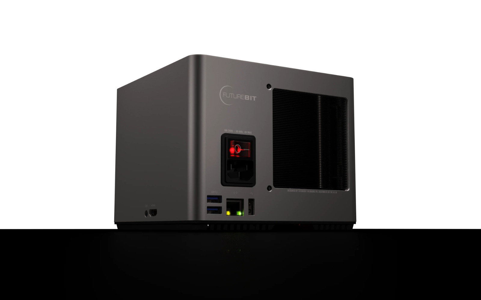 FutureBit Apollo II – Home Bitcoin Mining & Full Node Powerhouse (2TB SSD)