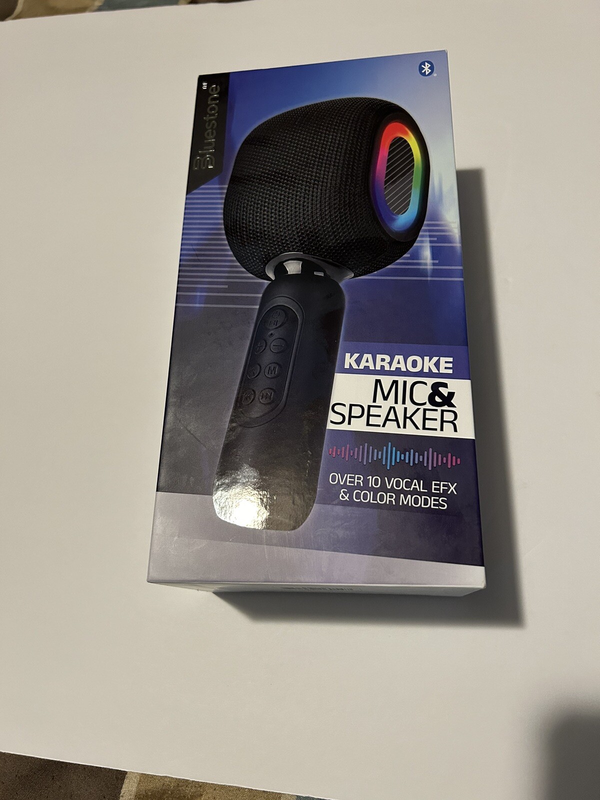 new sealed karaoke mic and speaker