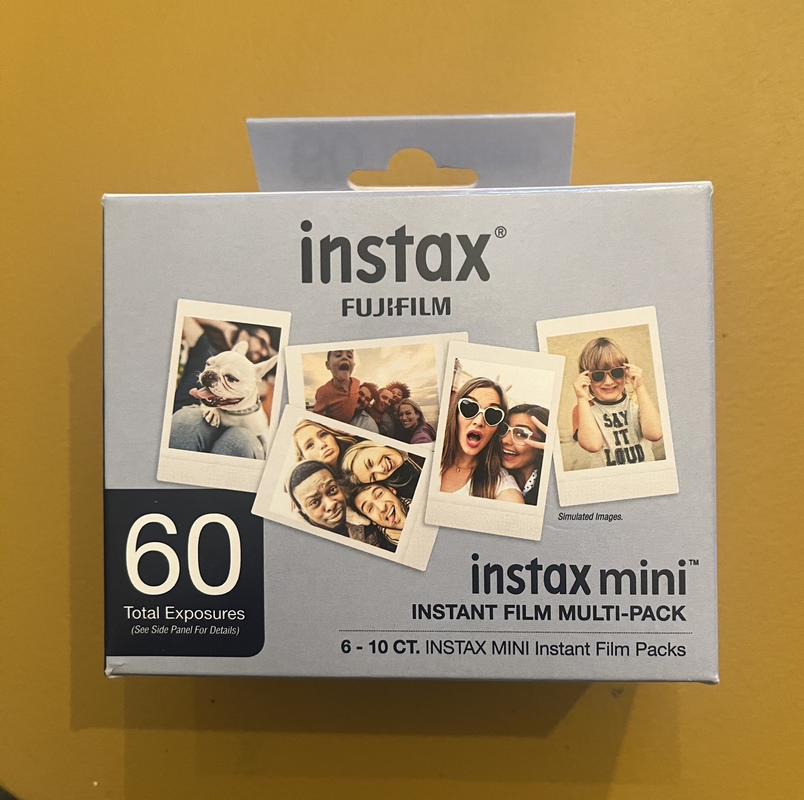 Fujifilm - Instax Mini Instant Film Value Pack - White 60 Exposures - New Sealed
