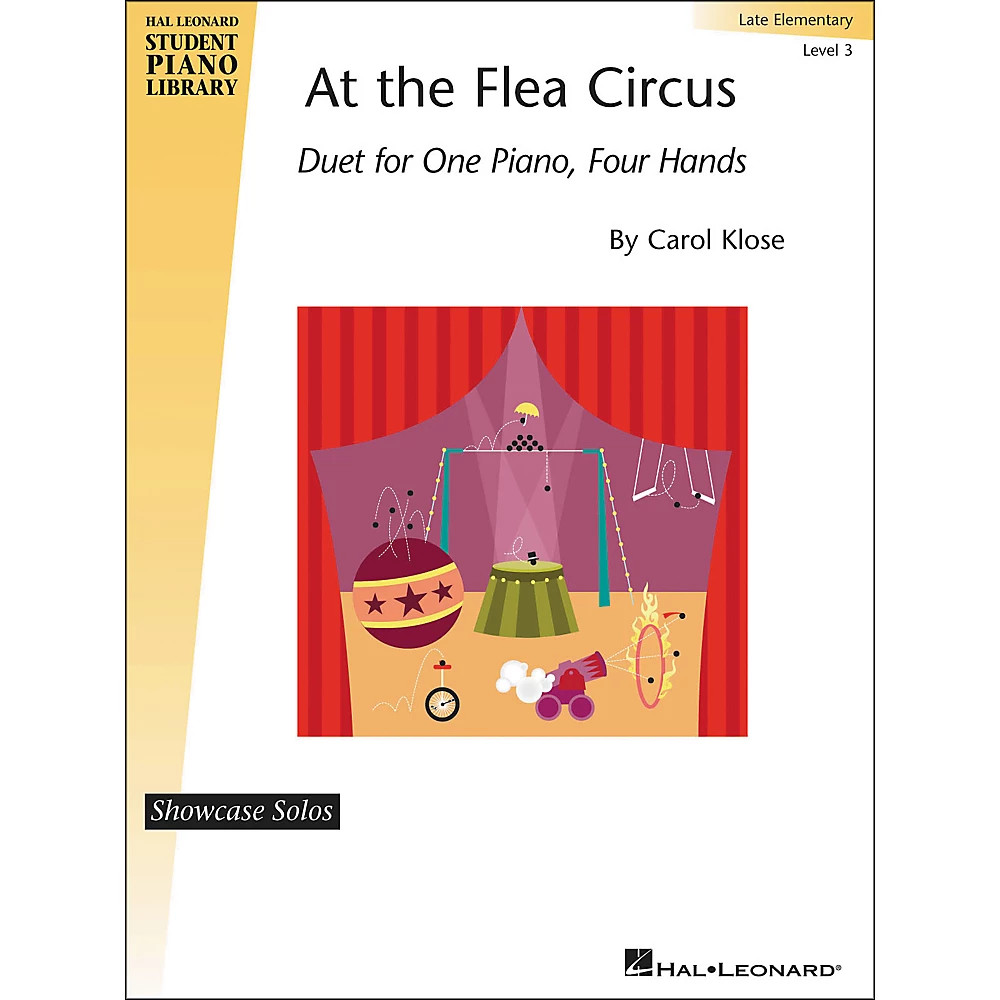 Hal Leonard At The Flea Circus - Piano Duet Showcase Solos Level 3 Hal Leonard