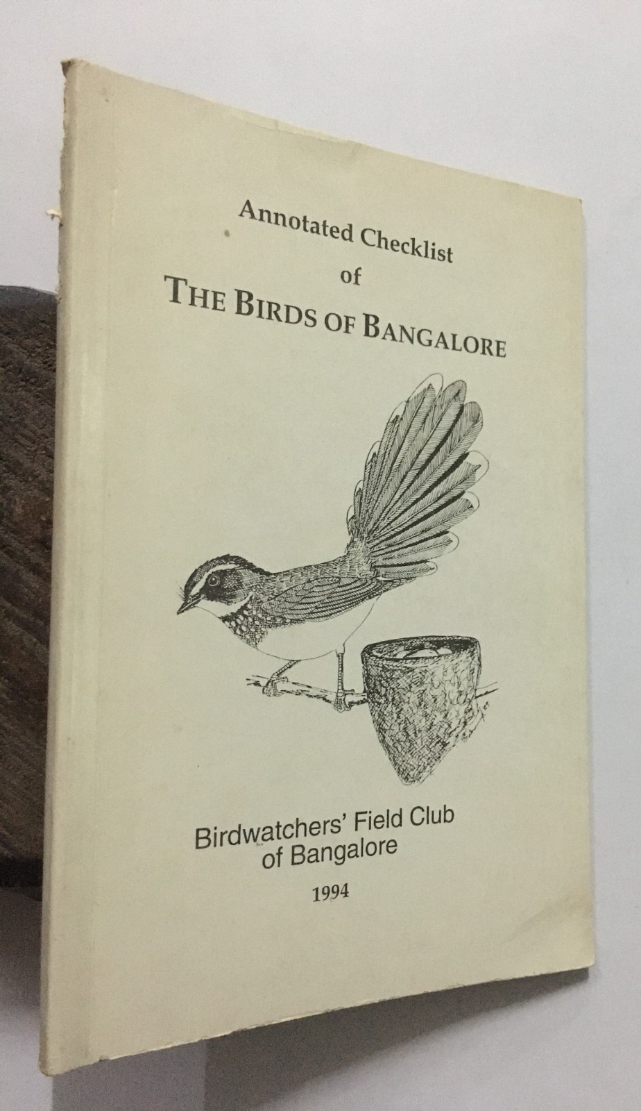 George, Joseph (Ed): Annotated Checklist Of The Birds Of Bangalore. 1994. 92p
