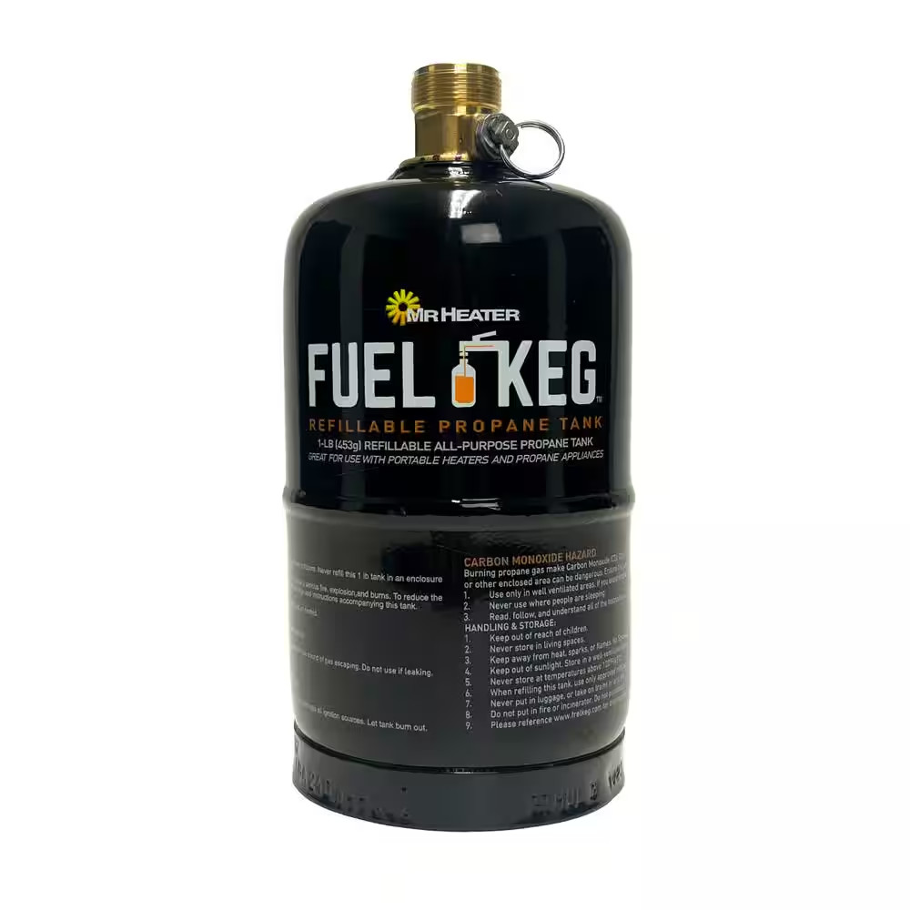 Fuel Keg - 16 Oz. Refillable Propane Tank