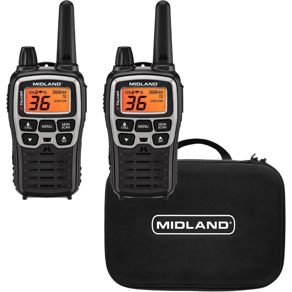 Long Range Walkie Talkie Two Way Radio for Camping Overlanding NOAA Weather Scan