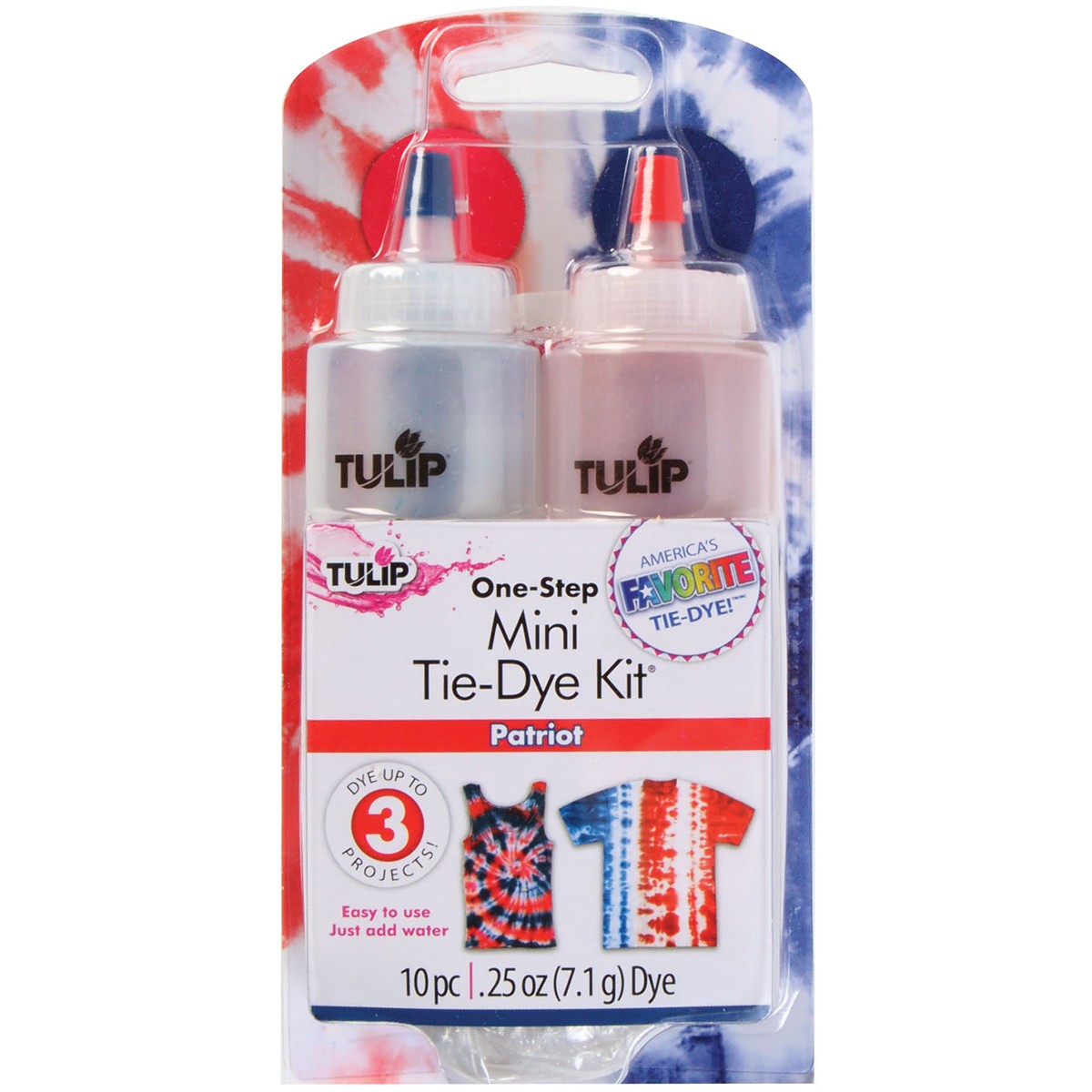 Tulip One-Step Mini Tie-Dye Kit-Patriot - 3255T-453