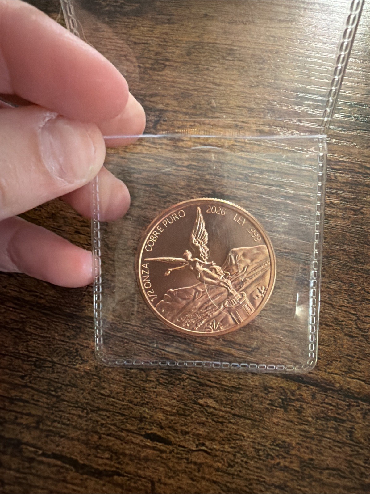 2026 Mexico Libertad Tribute 1/2 Copper Coin