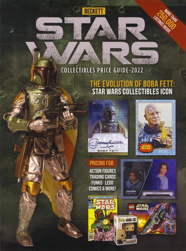 Beckett Star Wars Collectibles Price Guide 2022 BOOK Action Figure Trading Cards
