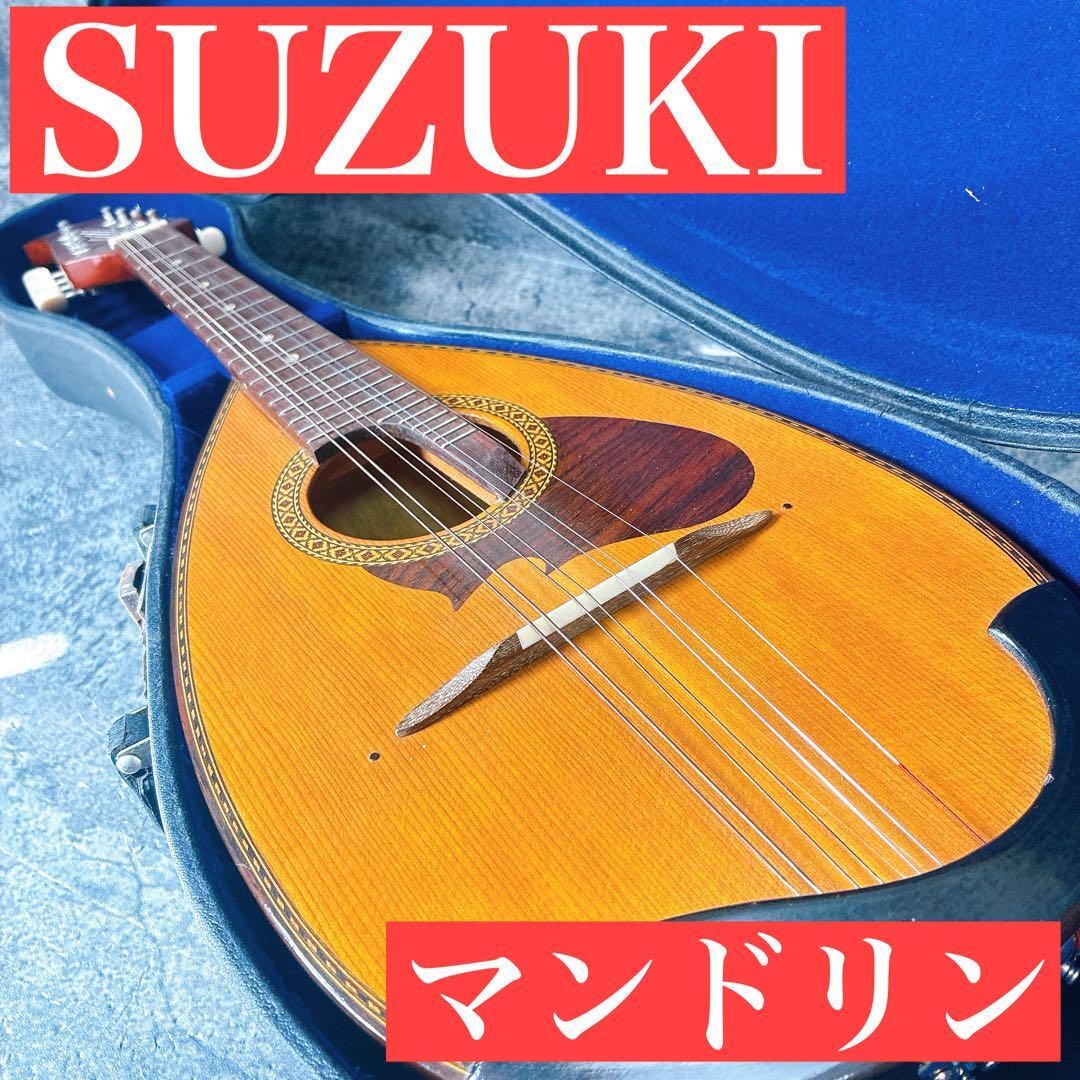 SUZUKI Mandolin Japan Vintage Made in 1973