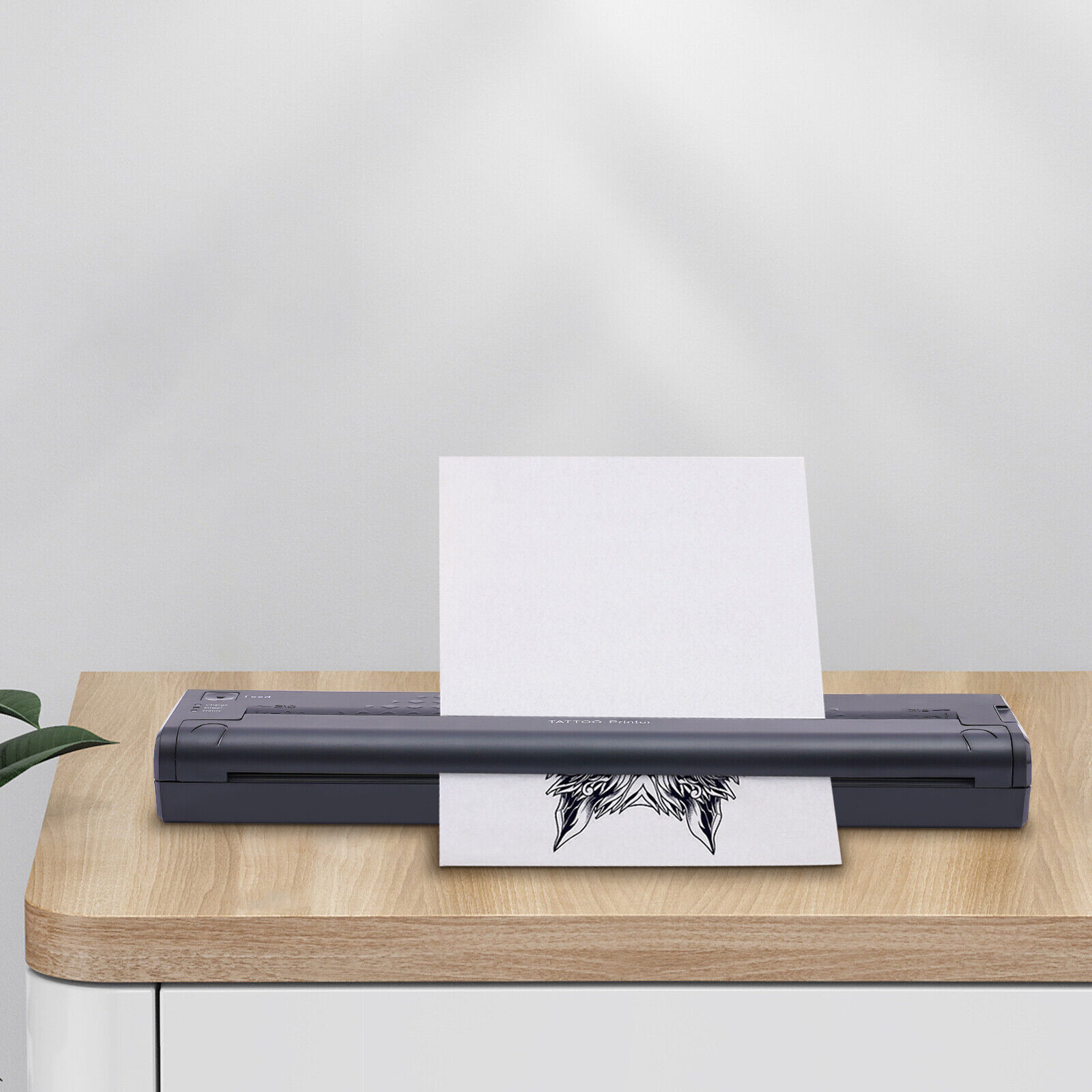 Wireless Tattoo Thermal Stencil Maker Tattoo Transfer Copier Printer Machine USB