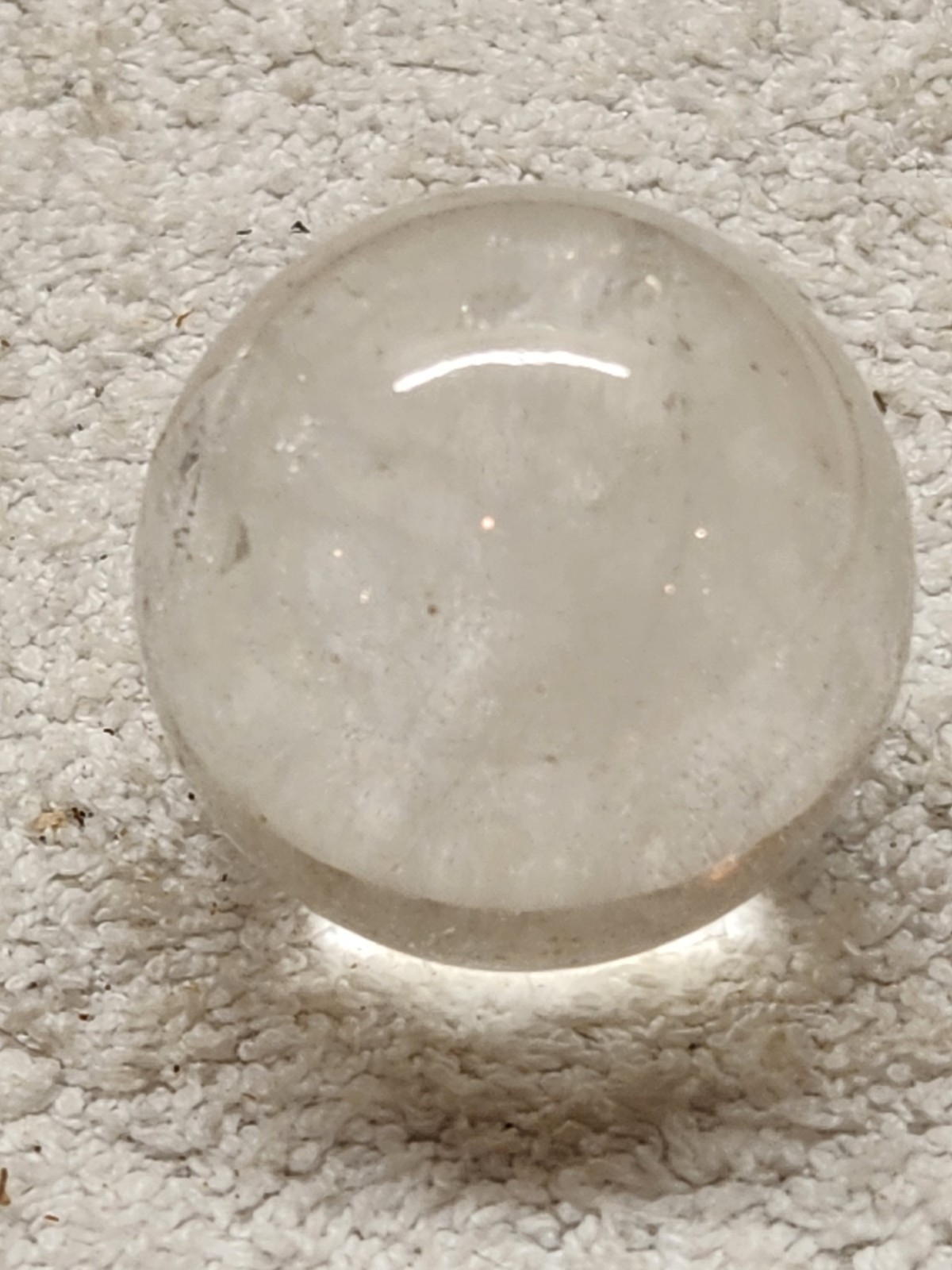 1.5" Clear Glass Shooter Marble ~ Large 38mm ~ 2.5 oz