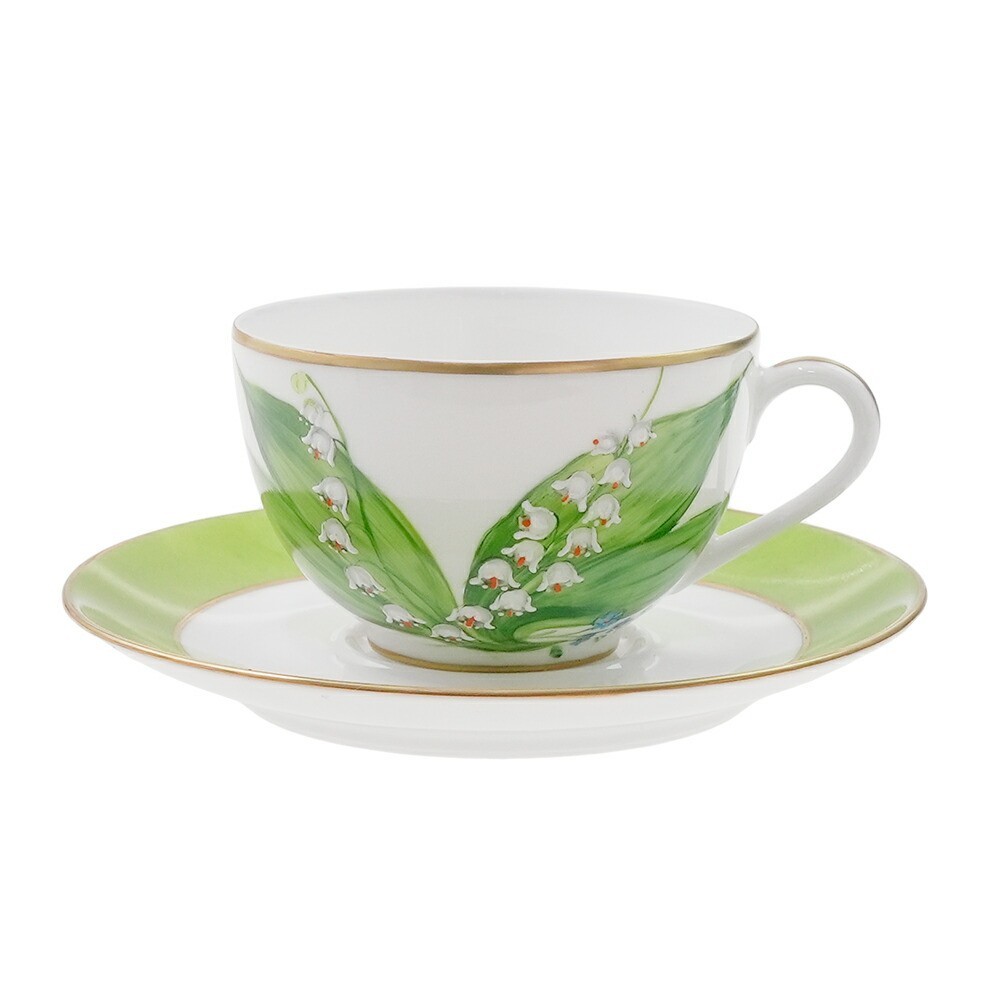 Laure Selignac Muguet du Bonheur Cup Saucer