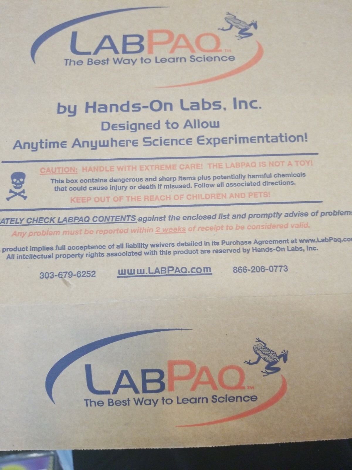 Labpaq BK-2A Hands On Lab Kit Code 