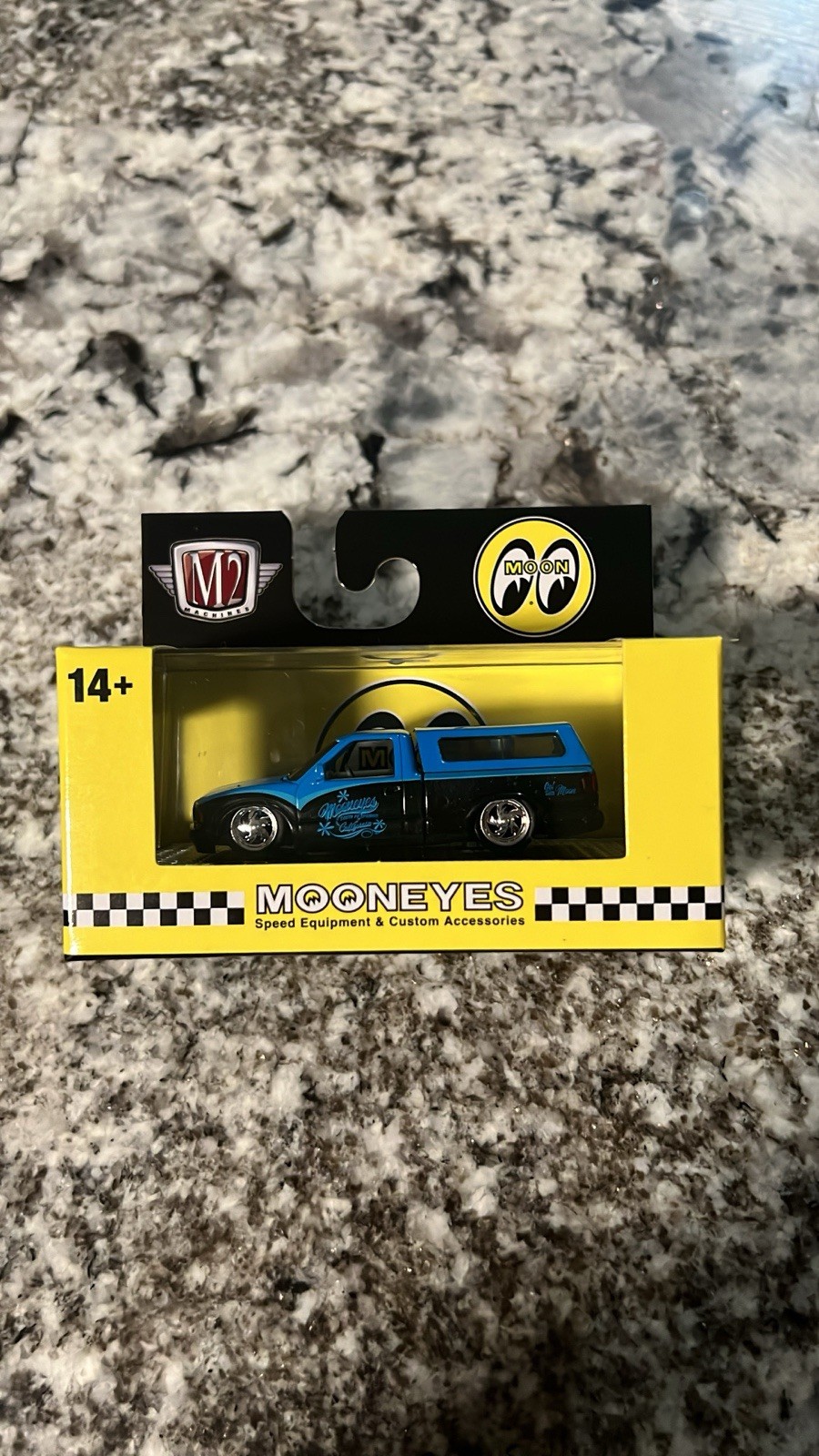 M2 Machines 1995  Chevy S10 Mooneyes Blue *MAIN*