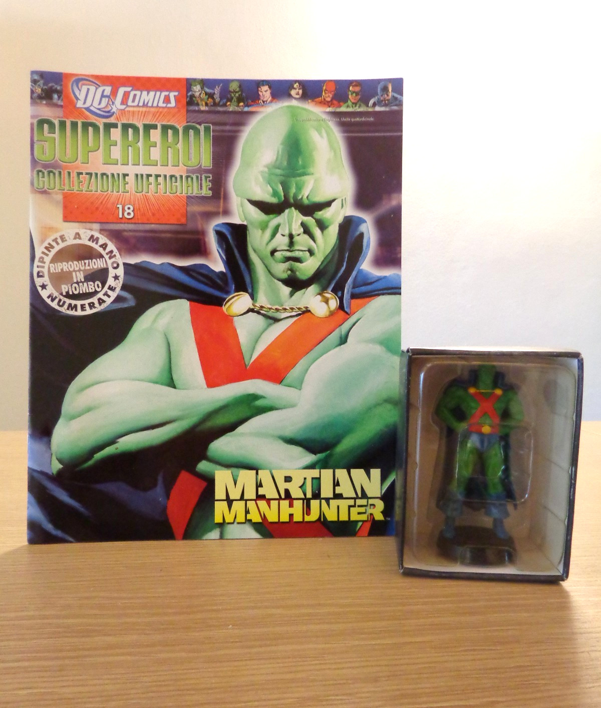 DC Comics Lead Superheroes No.18 Martian Manhunter NEW Eaglemoss Paper ▓