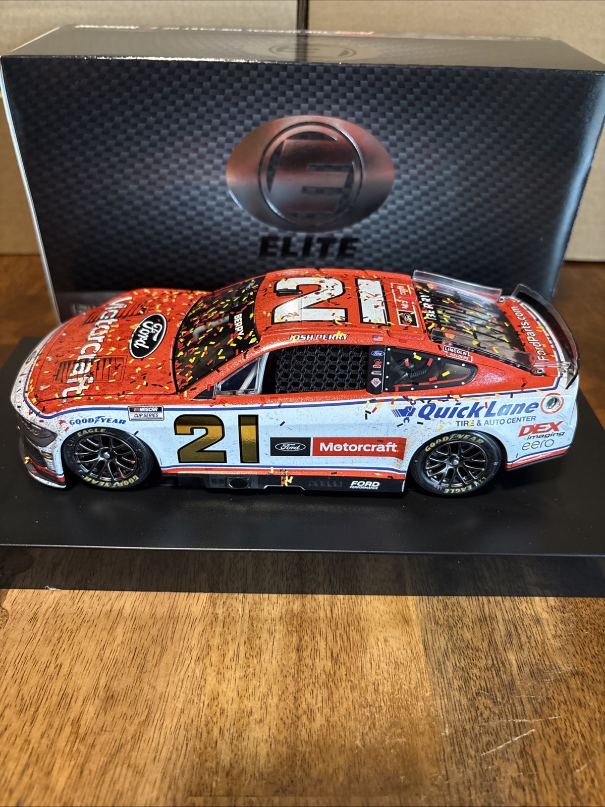 2025 Josh Berry Motorcraft Las Vegas Win Elite Galaxy Color 1/24!!