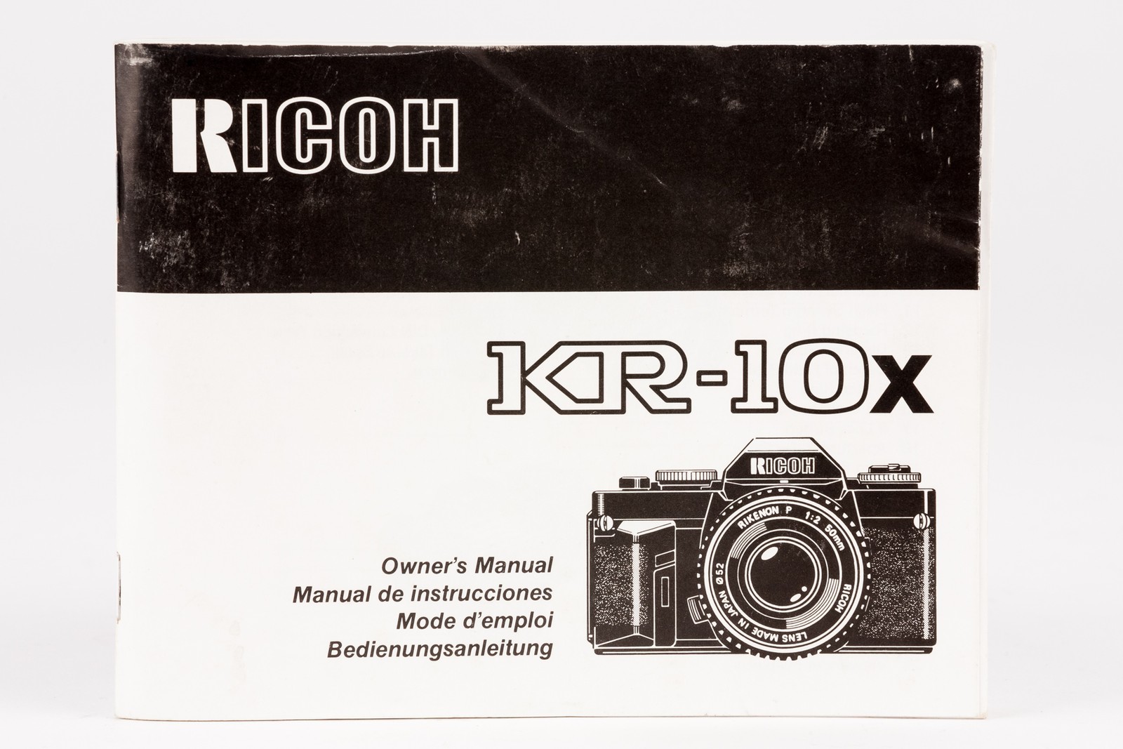 Manual ricoh KR-10x kr-10x KR10x Kr 10 X Instructions
