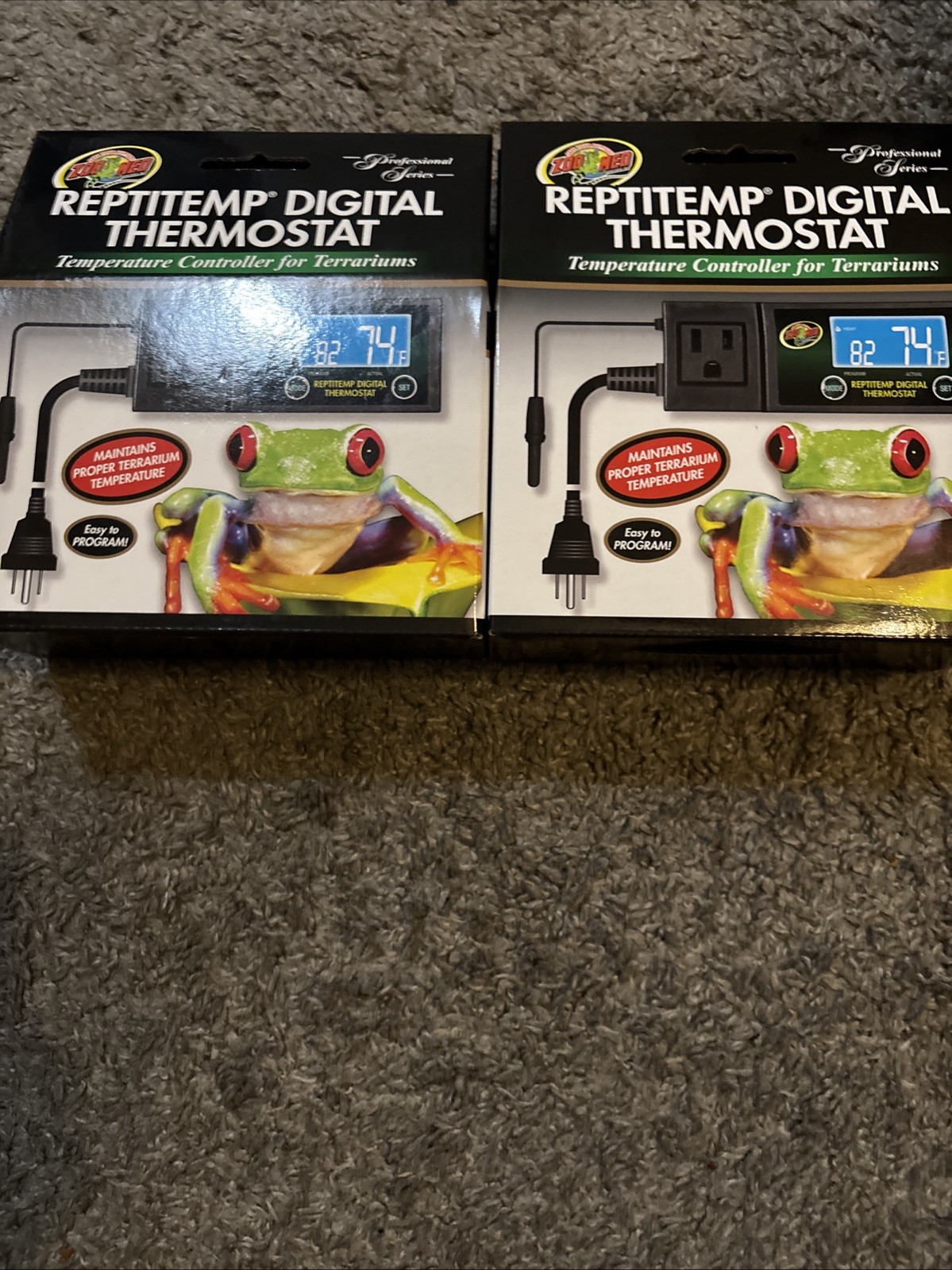 Zoo Med ZM37600 Digital Thermostat - Black