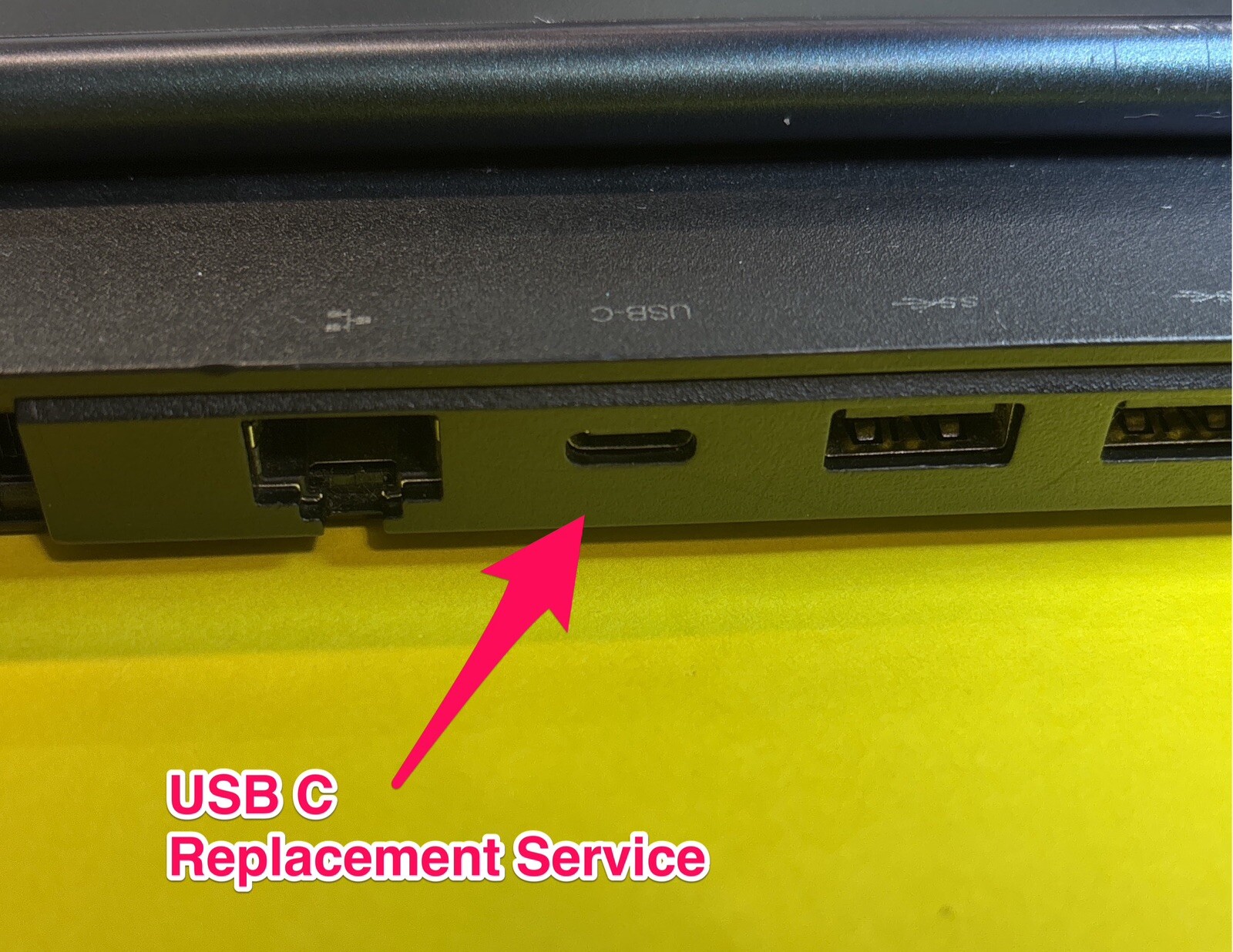 REPAIR SERVICE for LENOVO Laptop Ideapad Slim 5 16IRU9 2x USB-C Port Replacement