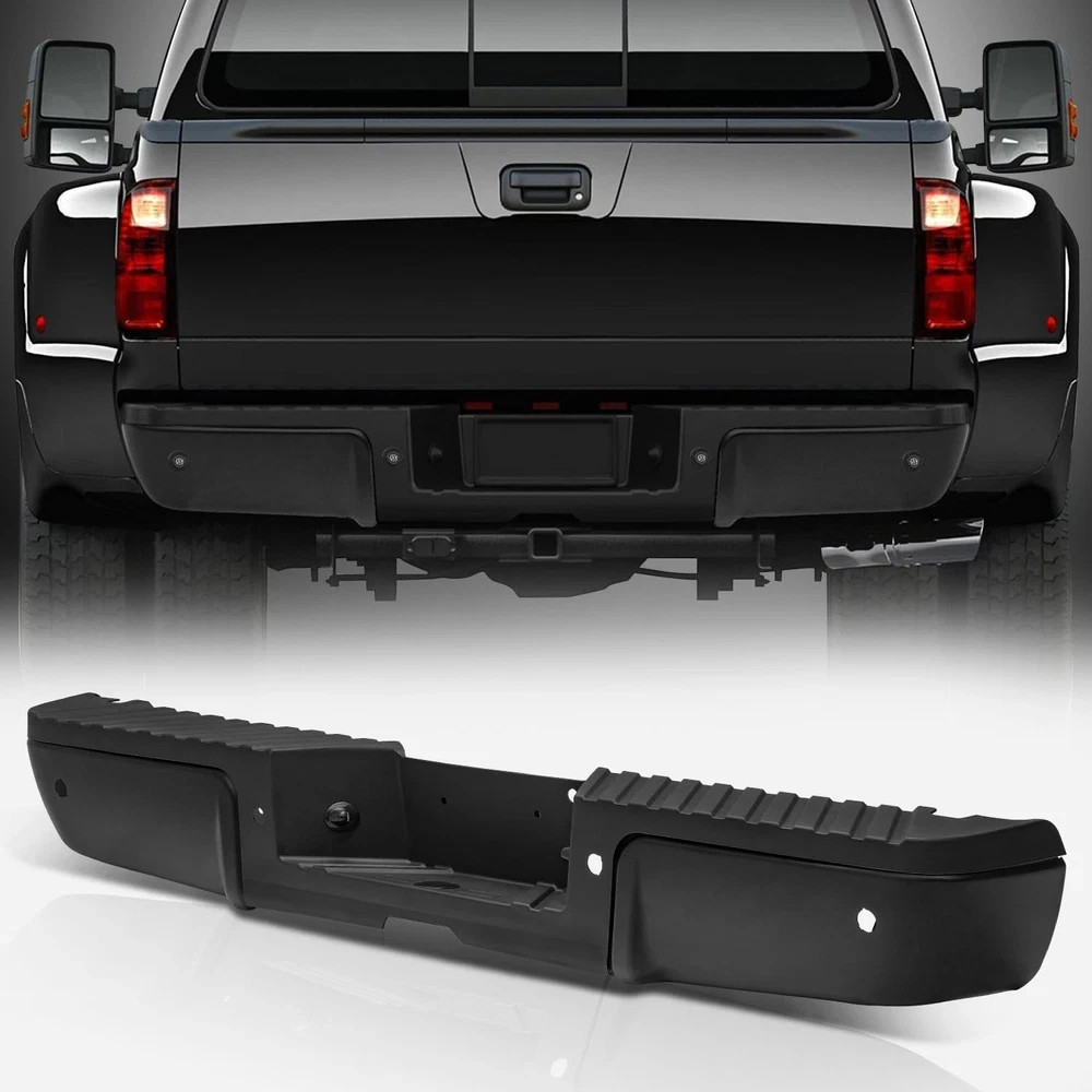 Rear Bumper Assembly Compatible with 2008-2016 Ford F-250 F-350 F-450 Super Du