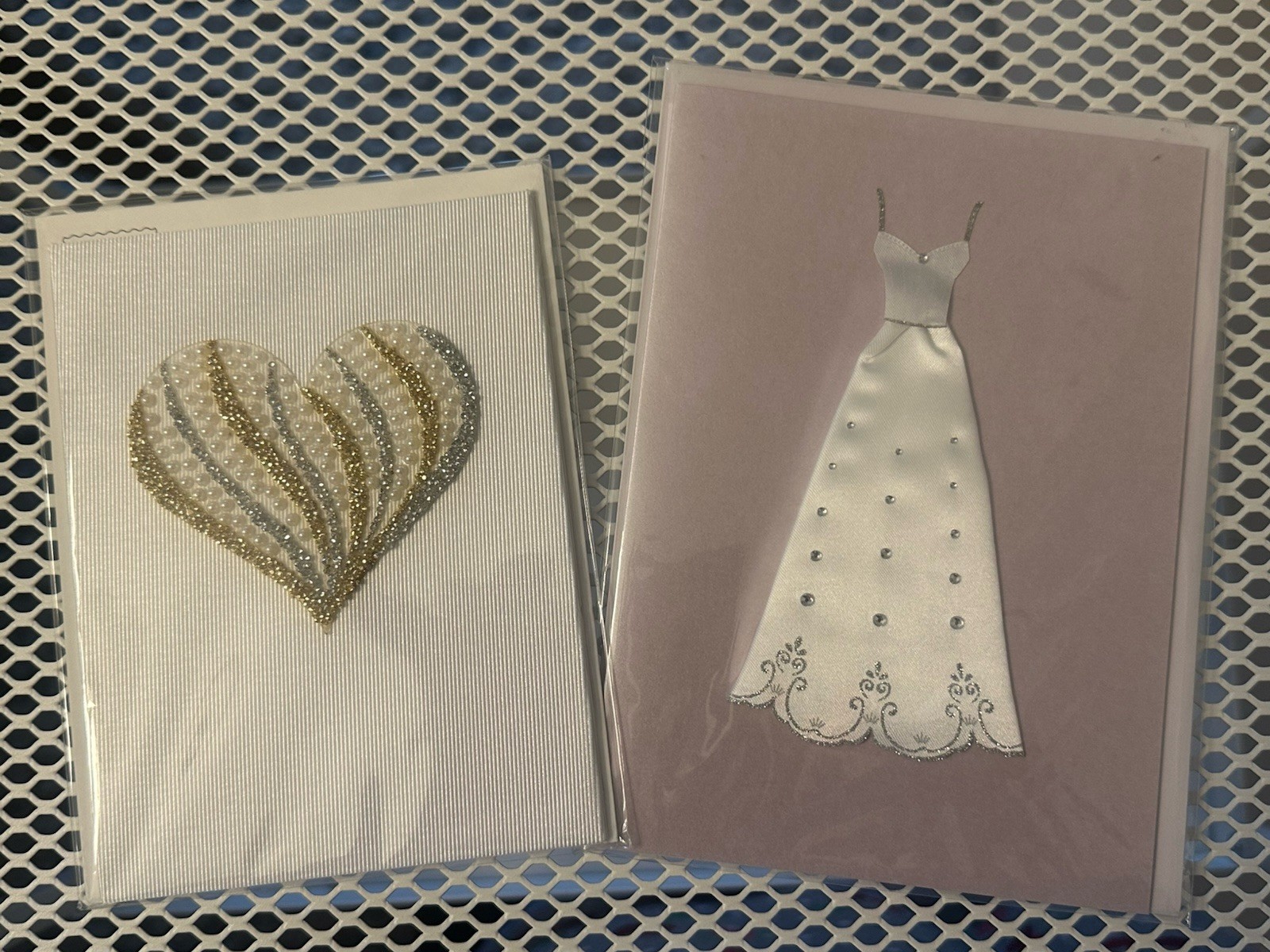 Papyrus Embellished Greeting Card Wedding Shower Bride to Be LOT