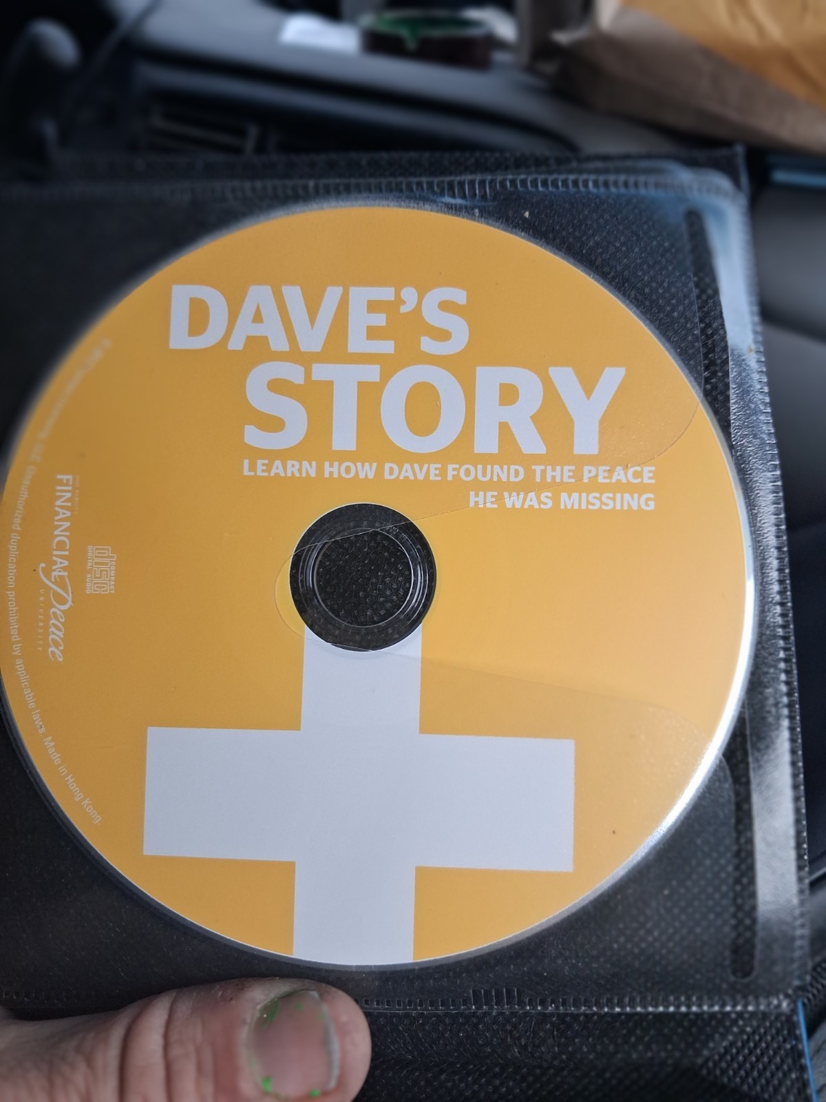 Financial Peace University Audio CD Dave Ramsey Saving Money Personal Finance
