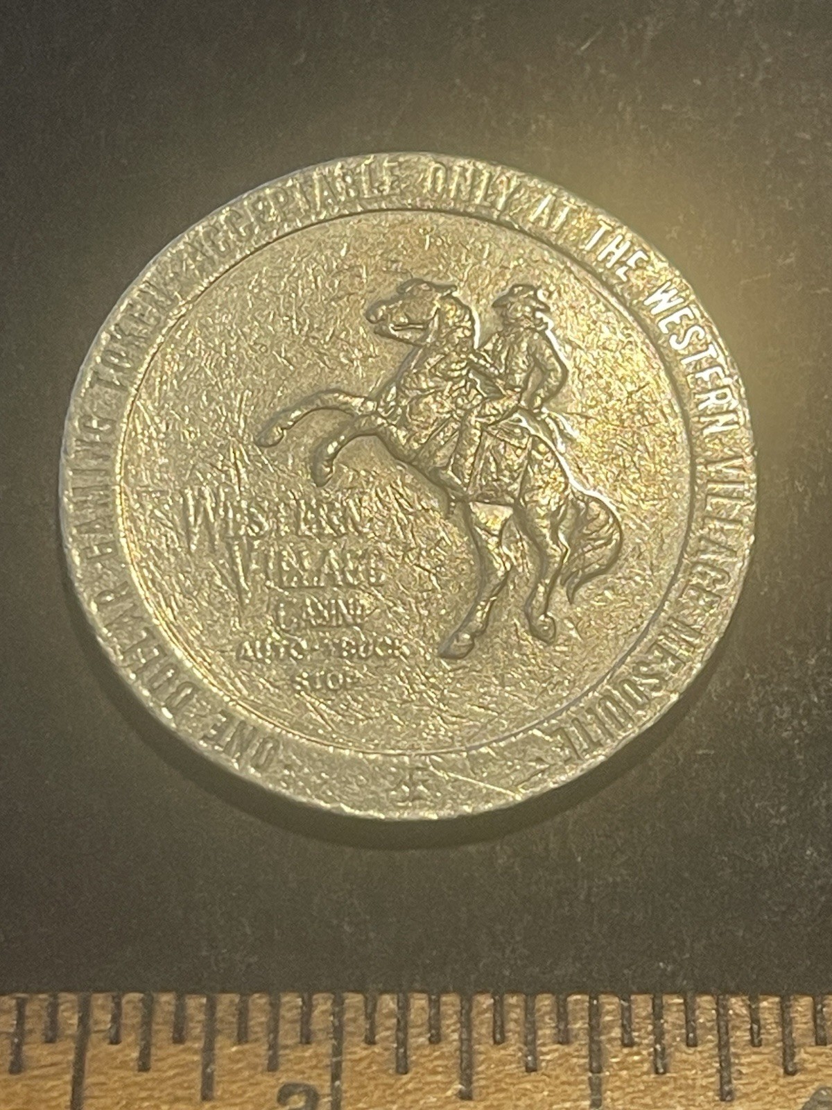 Casino Chip 1982 $1.00 Western Village Casino Token T594