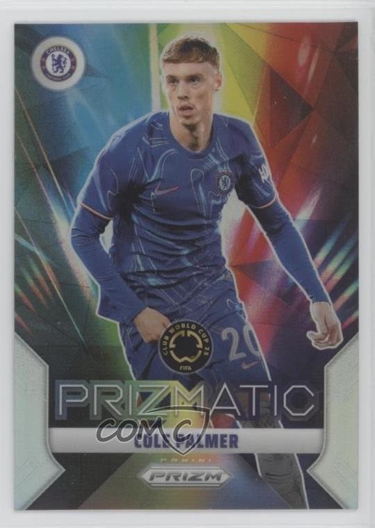 2025 Panini Prizm FIFA Club World Cup Prizmatic Silver Cole Palmer #8 1hr4