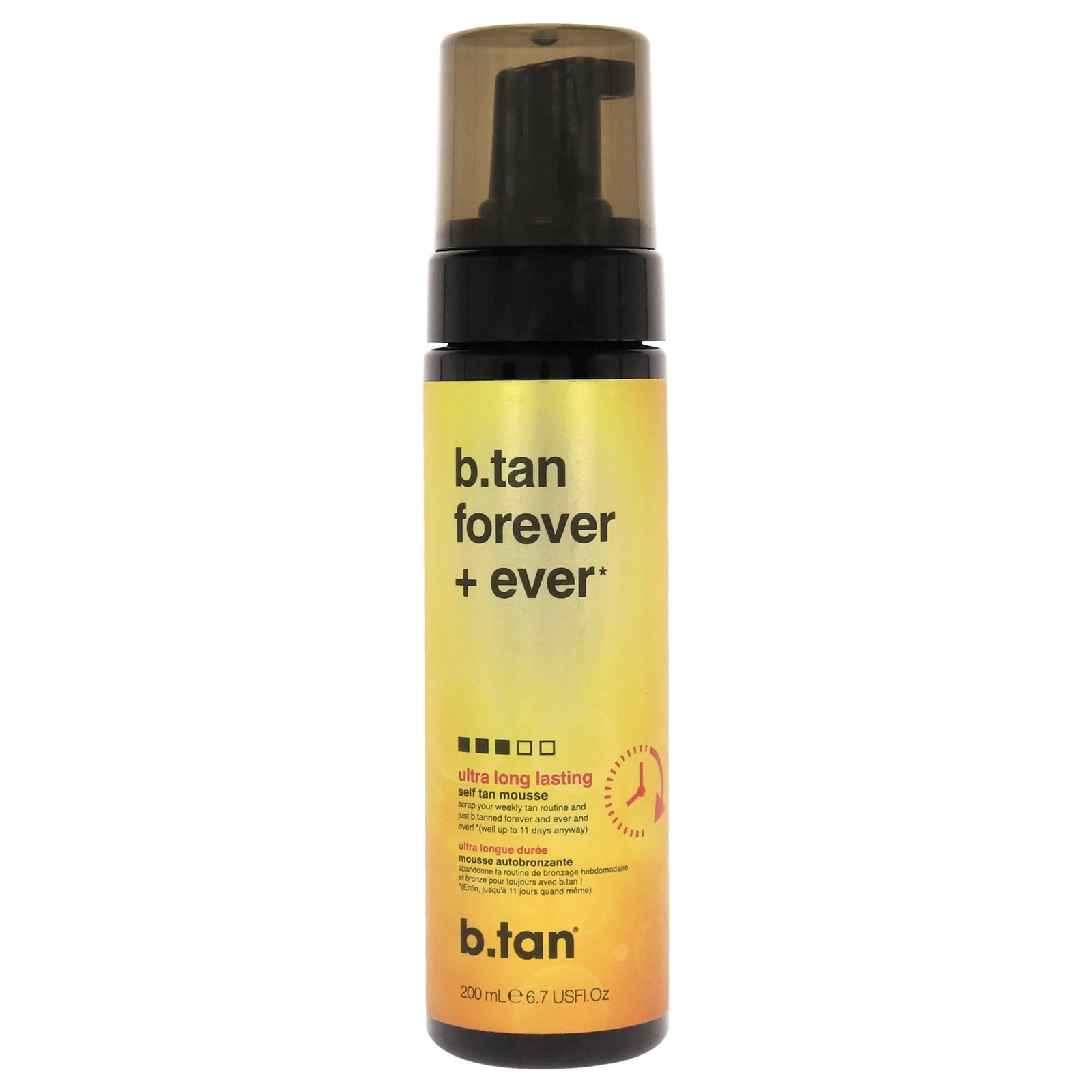 b.tan Forever + Ever Ultra Long Lasting Self Tan Mousse 200mL New
