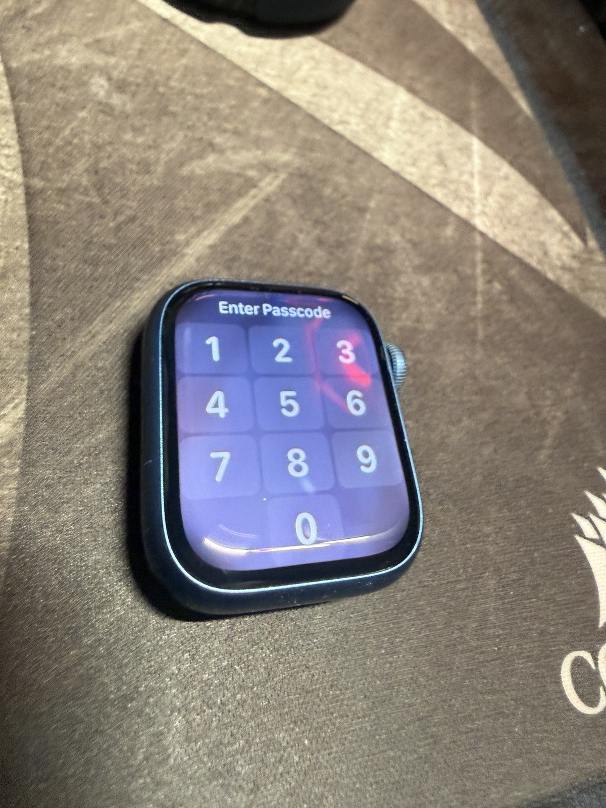 Apple Watch Series 7 41mm Blue Aluminum Case Used 