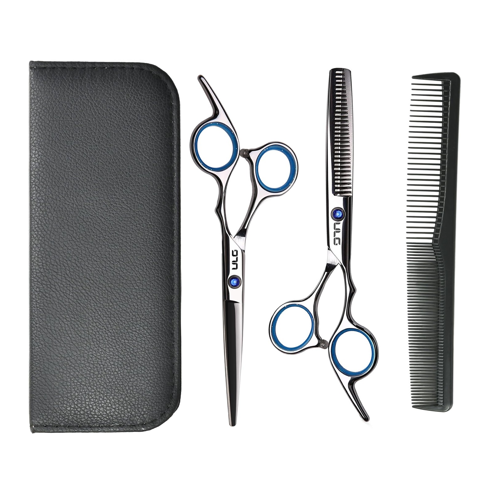 Hair Cutting Scissors Thinning Shears Kit Professional Hairdressing Texturizi...