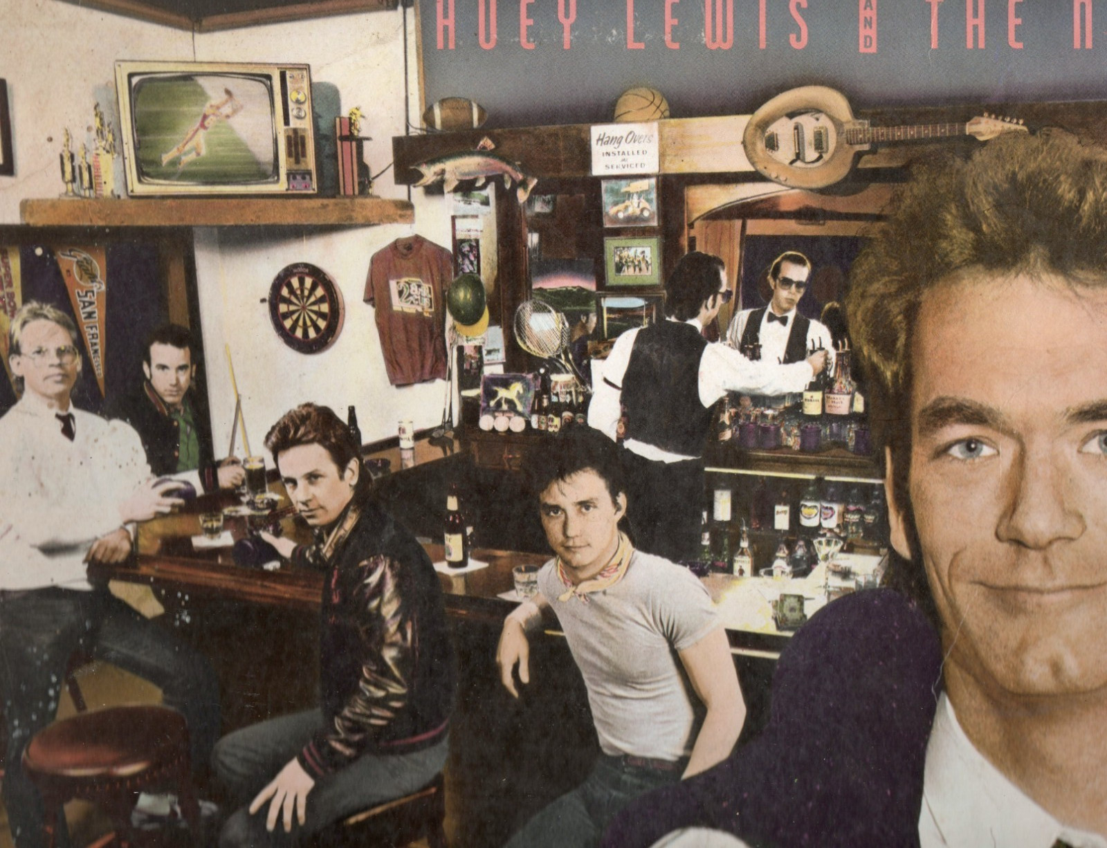 Huey Lewis And The News Sports Vinyl 1983 Record Album Chrysalis FV41412