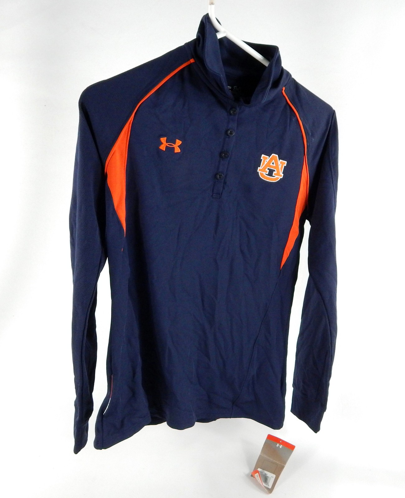 Auburn Tigers Team Issued Navy Polo Shirt S DP69776