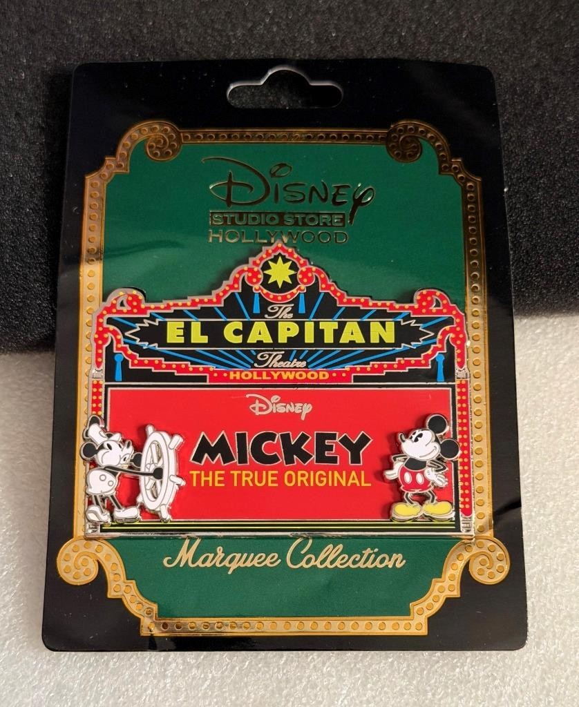 Disney DSSH DSF Mickey The True Original El Capitan Theatre Marquee LE 400 Pin