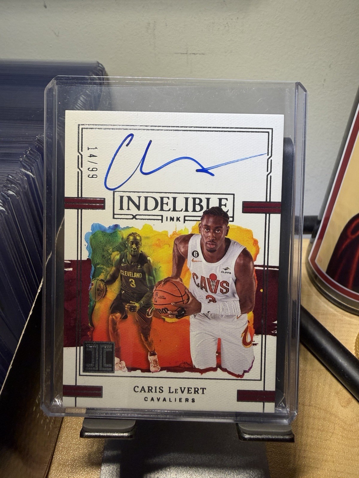 2022-23 Panini Impeccable - Indelible Ink #IDI-CLV Caris LeVert /99 (AU)