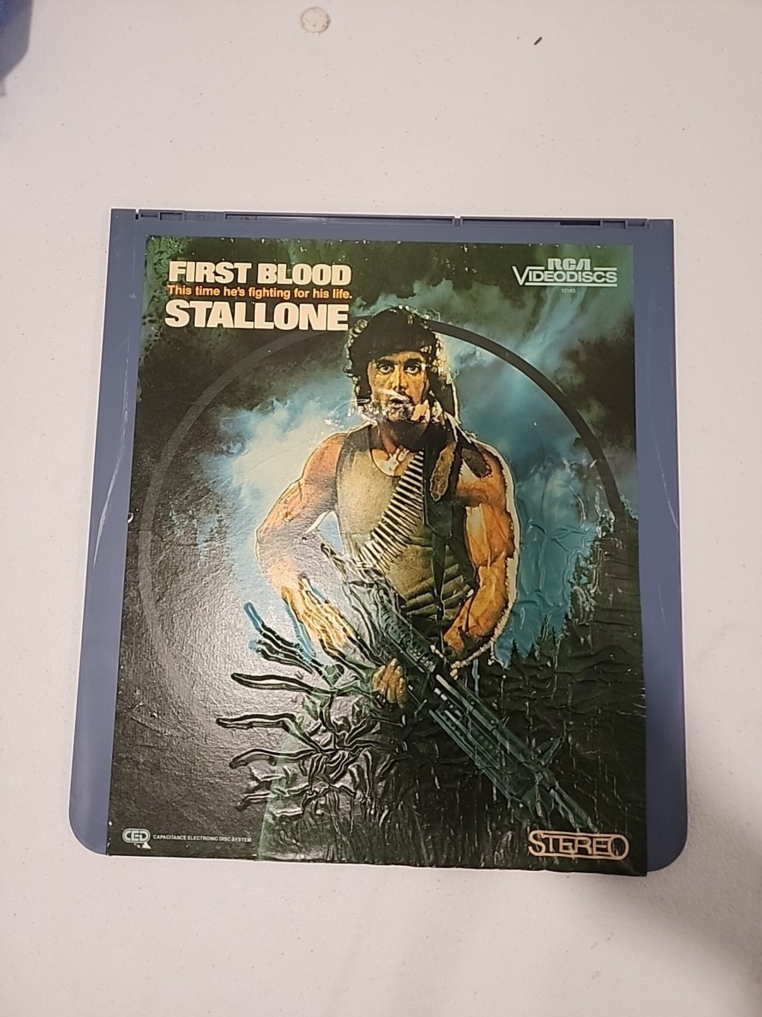 First Blood 1982 Sylvester Stallone Laserdisc Widescreen Edition Rambo. S27