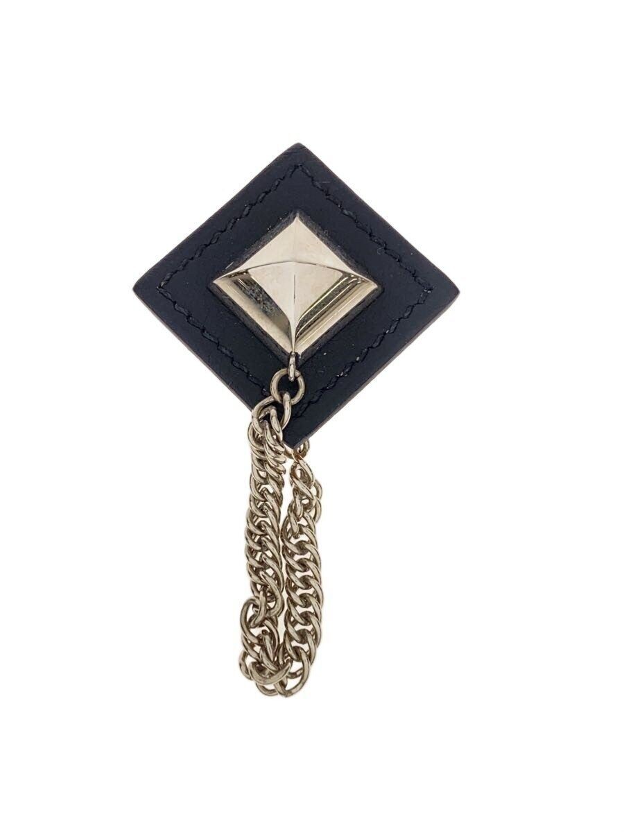 HERMES OTHER ACCESSORIES Leather BLK Men's Used