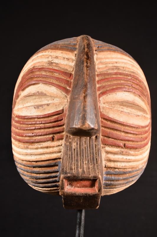 African Old Luba Mask Dr Del Congo Africa Afrique 1454