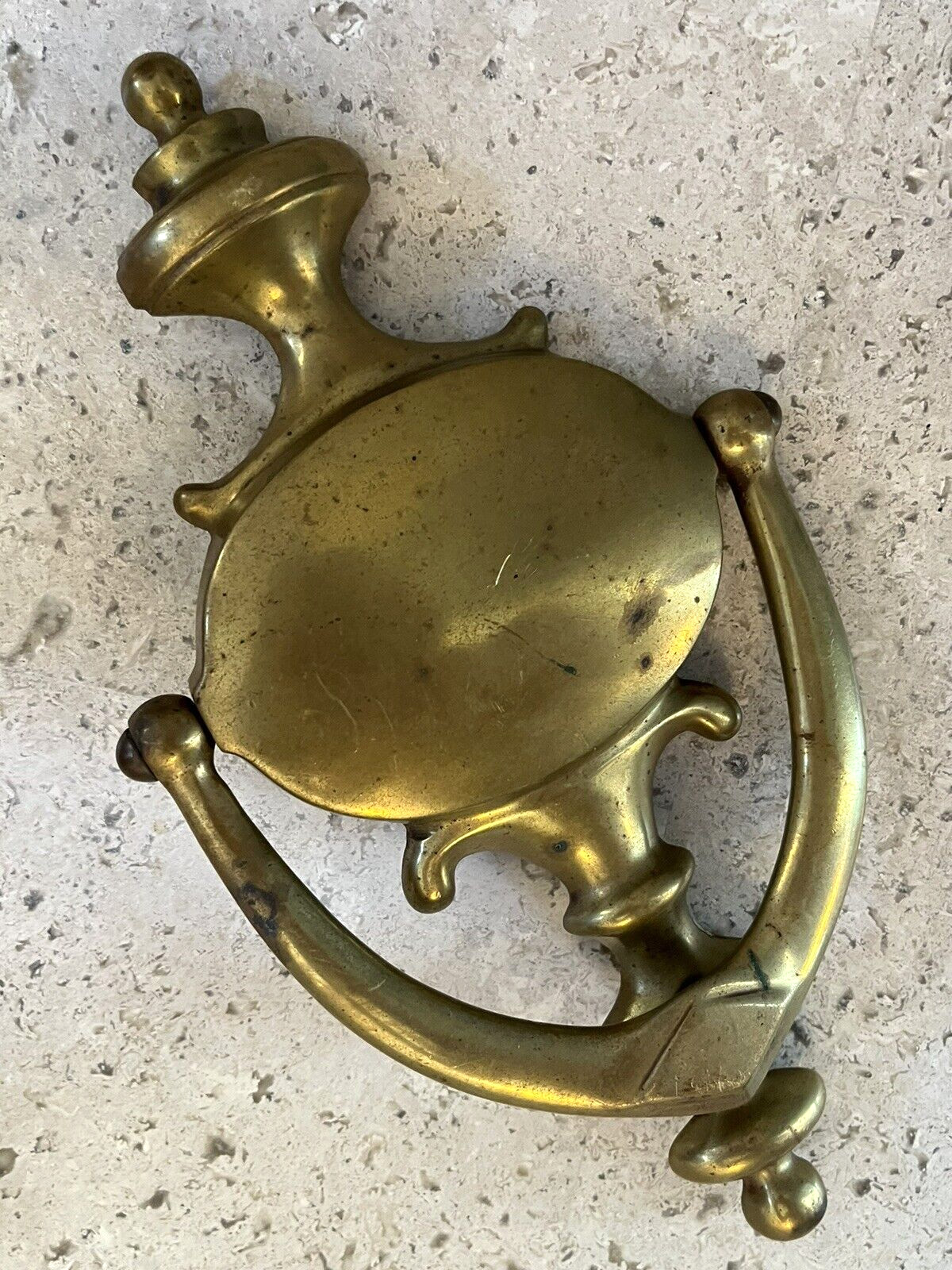 9" ANTIQUE c.1914 VICTORIAN URN TORCHIERE ARCHITECTURAL SALVAGE DOORKNOCKER