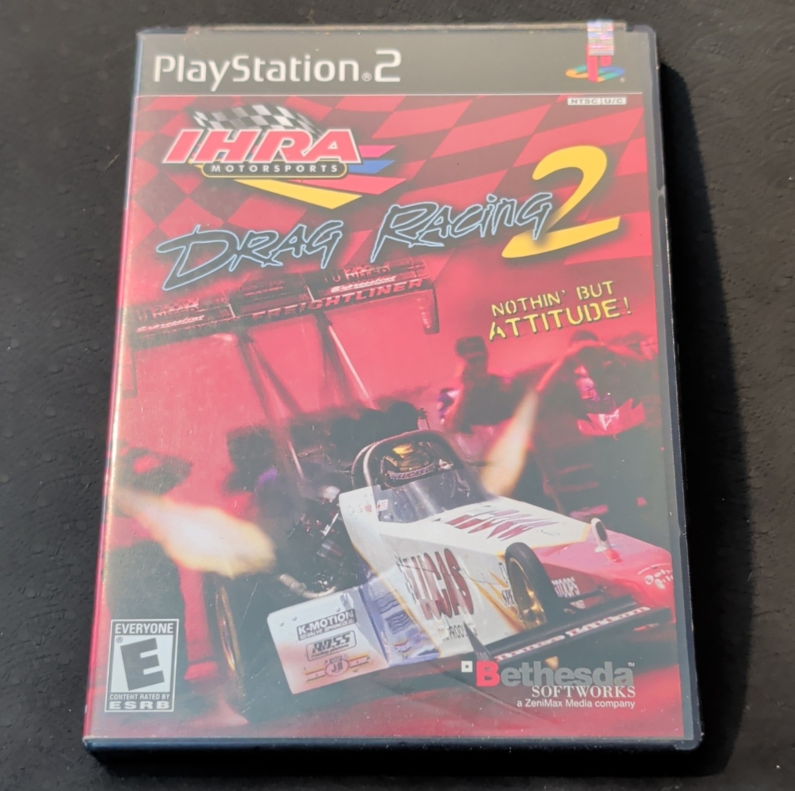 Bethesda Softworks IHRA Drag Racing 2 PS2 Racing Game Manual Included