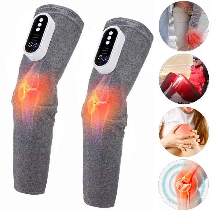 Leg Massagers for Circulation, Air Compression Calf Knee Foot Massager with Heat